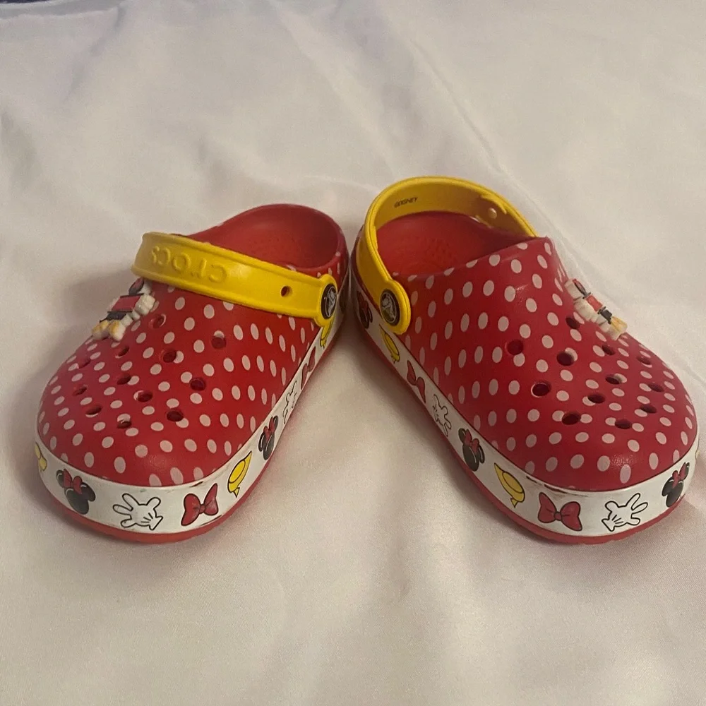 Disney Girls Minnie Crocs